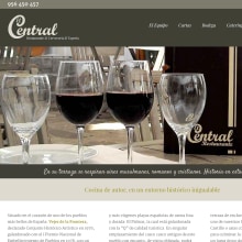 Web corporativa Restaurante El Central. Un proyecto de Fotografía, Dirección de arte, Marketing, Diseño Web y Desarrollo Web de Chelo Fernández Díaz - 19.12.2014