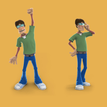 Creación personaje según diseño Internet. Traditional illustration, 3D, Animation, Character Design & Infographics project by Toni L. - 05.10.2016