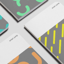 Smart Jump. Design, Direção de arte, Br, ing e Identidade, e Design gráfico projeto de Montse Cordova - 12.05.2016