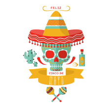 Feliz 5 de Mayo. Graphic Design project by Laura Del Rio - 05.12.2016