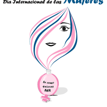 Cartel día internacional de las mejeres. Un proyecto de Diseño gráfico de Teresa Pedraza Ballesteros - 16.05.2016