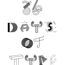 36 DAYS OF TYPE. Un proyecto de 3D y Tipografía de Laura García Cosculluela - 17.05.2016