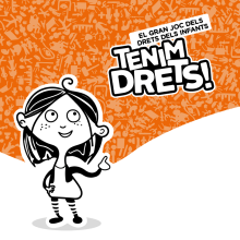 Juego "Tenim drets!" . Design, Traditional illustration, Art Direction, Br, ing, Identit, Character Design, Graphic Design, Packaging, To, Design, Cop, and writing project by Yoana Rial - 03.19.2016