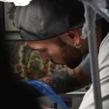 Video Tattoo Timelapse. Photograph, and Video project by Victor Torres - 05.23.2016