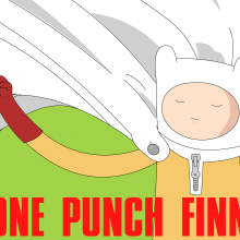 One punch Finn. Un proyecto de Animación de Catcube_TV - 24.05.2016