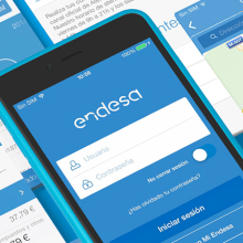 App Oficina Online. Un proyecto de UX / UI, Diseño gráfico y Diseño interactivo de Niko Tienza - 30.04.2015