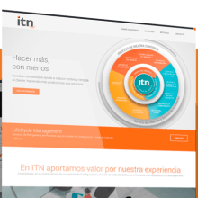 Web ITN Naser. Un projet de UX / UI, Design graphique, Design d'interaction , et Webdesign de Niko Tienza - 24.08.2015