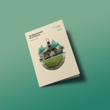 Día Internacional de los Museos y Paisajes de Asturias. Design, Traditional illustration, Architecture, Editorial Design, Graphic Design, and Collage project by Jorge Lorenzo - 05.14.2016
