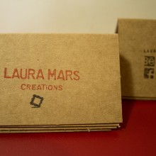 Laura Mars Creations. Identidad visual handmade. Design, Fine Arts, Graphic Design, and Paper Craft project by Laura Mars - 06.02.2016