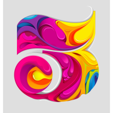 De la Serie Typos con Flow, Numero 3. Un proyecto de Diseño, Ilustración tradicional, Diseño gráfico y Tipografía de Maikel Martínez Pupo - 03.06.2016