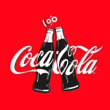 Coca Cola Shopper Toolkit: Kiss Happiness 2015. Direção de arte projeto de Alejandro González - 06.06.2016