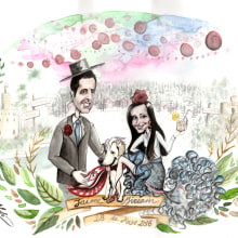 Jaime y Miriam. Un progetto di Illustrazione tradizionale di inma martinez - 06.06.2016