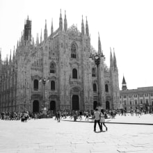 Il Duomo - Milano Italia. Fotografia projeto de Luis Borges - 10.06.2016
