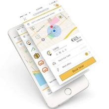Taxi Time. UX / UI projeto de Luca Longo - 11.01.2016