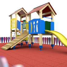 3d - playgrounds. Un proyecto de Diseño y 3D de Gosho - 14.06.2015