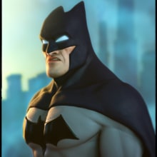 Batman. Un projet de 3D de David Vercher - 16.06.2016
