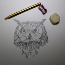 The old owl!. Un proyecto de Ilustración tradicional y Bellas Artes de alberto martinez romero - 12.04.2016