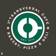 2 Transversal Café Logo. Un proyecto de Br, ing e Identidad y Diseño gráfico de Stefano Dell'olio - 20.06.2016