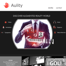 AULITY // Web design. Web Design projeto de Enedeache - 20.06.2016