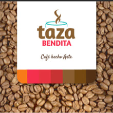 Taza Bendita®  Café hecho arte. Un proyecto de Br, ing e Identidad y Diseño gráfico de Elbis Estid Bonilla Bonilla - 20.06.2016