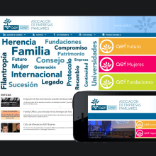 PROYECTO WEB ASOCIACIÓN DE EMPRESAS FAMILIARES. Un proyecto de Diseño Web y Desarrollo Web de Patricia Sanz Ramos - 21.06.2016