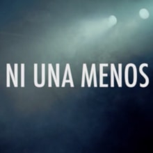 Spot NI UNA MENOS. Film, Video, and TV project by Laia Albert Casado - 06.23.2016