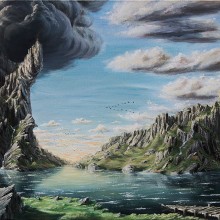 Imaginary Landscapes. Un proyecto de Ilustración tradicional, Bellas Artes y Pintura de Manuel Prados Ledantes - 29.06.2016