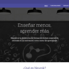 Neurok Ein Projekt aus dem Bereich UX / UI, Kunstleitung und Webdesign von Pilar García - 04.07.2016