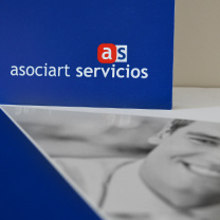 asociart servicios.. Design, Direção de arte, e Design editorial projeto de areaveinte comunicación visual - 01.05.2015