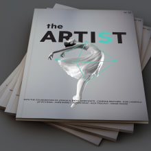 The Artist Magazine. Design, Design editorial, e Design gráfico projeto de Sergi Doñate Sala - 05.07.2016