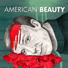 Mi Proyecto del curso: Ilustración artística y comercial (American Beauty). Un proyecto de Ilustración tradicional, Cine, vídeo, televisión, Bellas Artes, Diseño gráfico y Cine de Juanjo Murillo - 06.07.2016