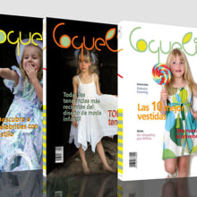 Diseño portada revista Coquelico. Un progetto di Br, ing, Br, identit, Design editoriale, Graphic design, Naming e Lettering di Maider Barrutia Unzueta - 14.02.2010