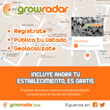 Growradar.com - Directorio de grow shops. Web Design, and Web Development project by Juan Bares - 07.07.2016