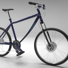 Bicicleta y auriculares. Projekt z dziedziny 3D użytkownika Aurora Callejon Navarro - 08.07.2016