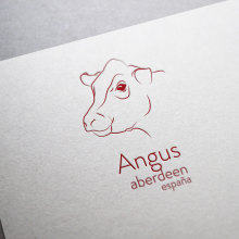 Angus Aberdeen España. Design, Ilustração tradicional, Br, ing e Identidade, e Design gráfico projeto de Anais García - 09.07.2016