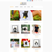 Negro Pimienta: Tienda online de regalos con diseño. Um projeto de Design, Ilustração e Serigrafia de Sandra Lopez Martinez - 10.07.2016
