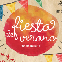 Carteles Fiesta del verano Brabante / El Jamoncito (2015, 2016, 2017). Un proyecto de Diseño gráfico y Marketing de IDEOTAS [GR4ND35 1D345] - 11.07.2016