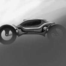 Sandstorm. Design de automóveis projeto de Salvador Rus Sanchez - 12.07.2016