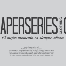 Reaperseries co. Megapost. Design, Br, ing, Identit, Costume Design, Graphic Design, Marketing, Product Design, and Screen Printing project by Salvador Rus Sanchez - 07.12.2016