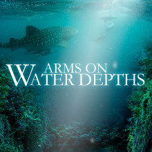 ARMS ON WATER DEPTHS · FILM POSTER PROJECT. Graphic Design, Collage, and Film project by Patricia Reyes - 07.12.2016
