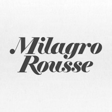 Logotipo Joyería Milagro Rousse. Un proyecto de Br e ing e Identidad de Mario Fides - 09.05.2015