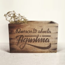 Quesos La Abuela Agustina · Logotipo. Un proyecto de Br e ing e Identidad de Alex Azopardo - 18.07.2016
