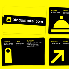 Dindonhotel · Branding/Web. Un proyecto de Br, ing e Identidad y Diseño Web de Alex Azopardo - 12.03.2016