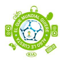 Al mundial con Kia. Art Direction, and Social Media project by Jaime Montes - 05.19.2014