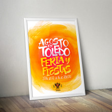 Cartel Feria y Fiestas Toledo 2016. Graphic Design project by Diego Camino Sanchez - 07.20.2016