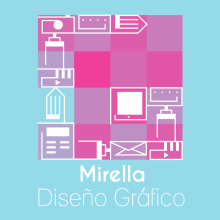 Mi proyecto: "Mirella". Un proyecto de Diseño, Ilustración tradicional, Diseño editorial y Multimedia de Mirella Castelletto - 21.07.2016