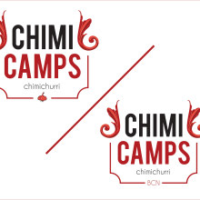 ChimiCamps logo. Design, Traditional illustration, and Graphic Design project by Maximiliano Casco - 07.25.2016