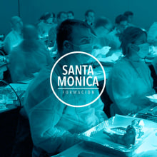 Santa Mónica Formación. Br, ing, Identit, Graphic Design, and Web Design project by Marco Creativo - 07.31.2016
