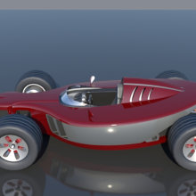 Old Racer. 3D, Industrial Design, Product Design, and Shoe Design project by Salvador Rus Sanchez - 08.01.2016