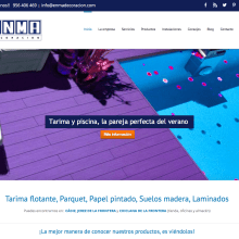 Web corporativa ENMA DECORACIÓN. Un proyecto de Marketing, Diseño Web y Desarrollo Web de Chelo Fernández Díaz - 16.11.2014